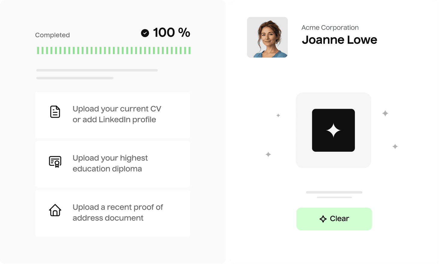 Finally, an onboarding form that thinks